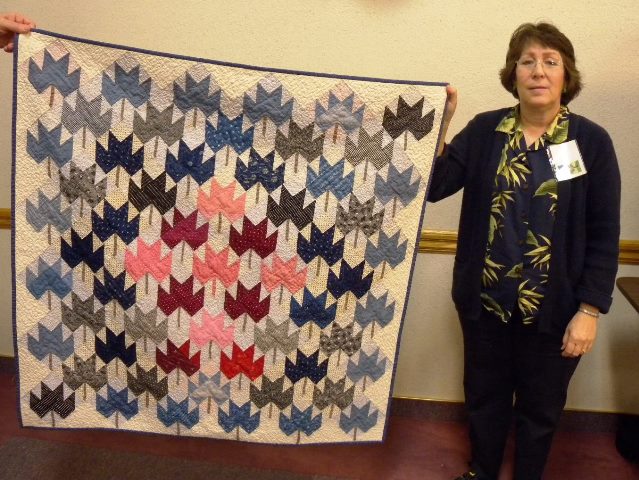 Mary Wood - "Maple Leaf" Quilt